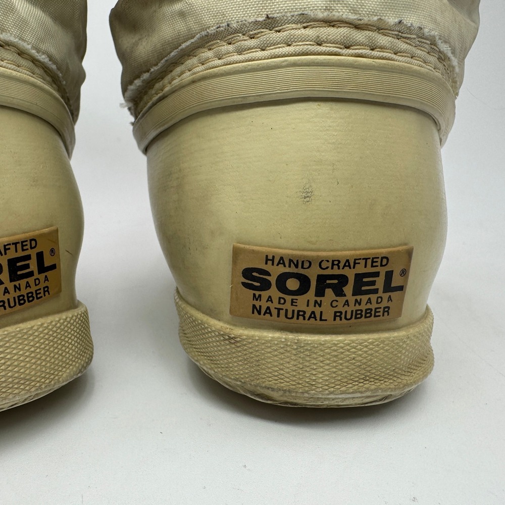 Sorel‎ Snow Boots Women 9 *Some Wear* Insulated Waterproof Lace Up Winter - Picture 4 of 12